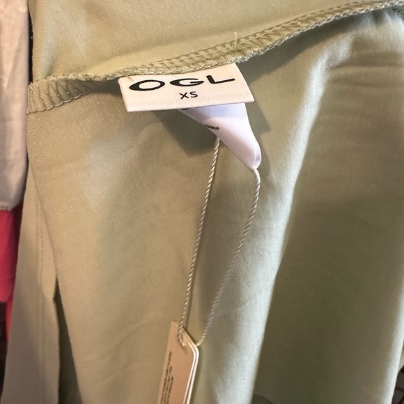 OGL Women's Midi Dress in Light Green - Picture 4 of 6